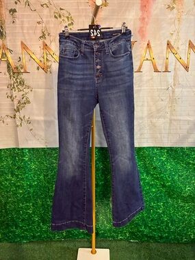 #242 Judy Blue Trouser Flare Jeans Size 5/27